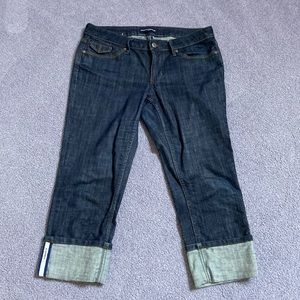 Banana Republic cropped Jean size 6